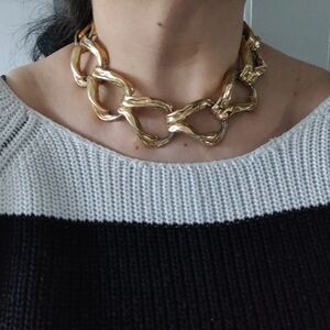 Signed CINER Massive Chunky Link Necklace